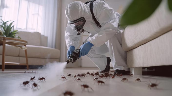 Indoor ant pest control Melbourne kitchen treatment