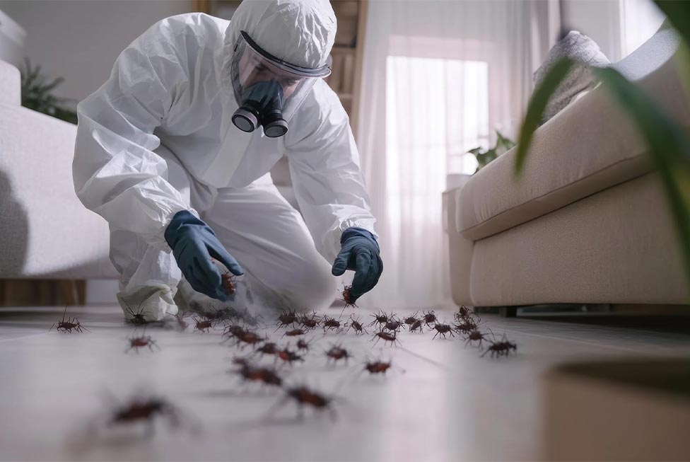 Severe ant infestation Melbourne pest control treatment
