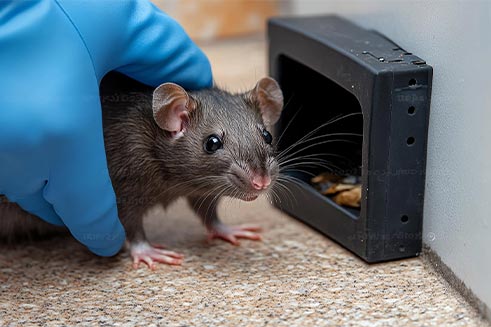 Rodent control Melbourne outdoor perimeter treatment