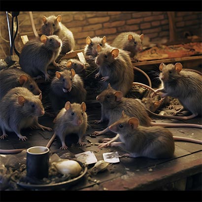 Rodent control Melbourne bait station setup treatment